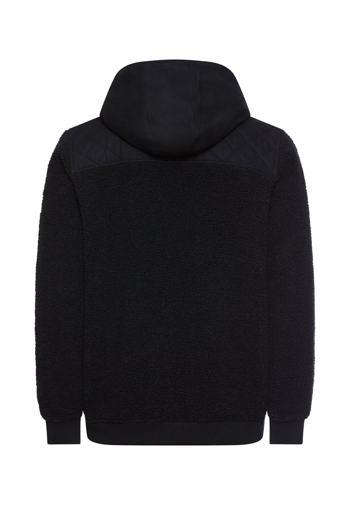 Fleecejacke mit Kapuze