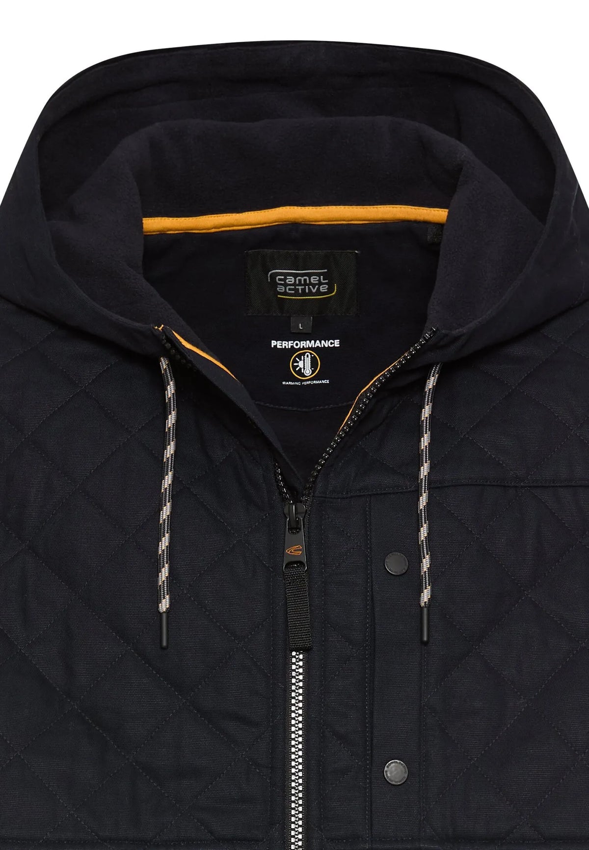 Fleecejacke mit Kapuze