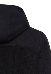 Fleecejacke mit Kapuze