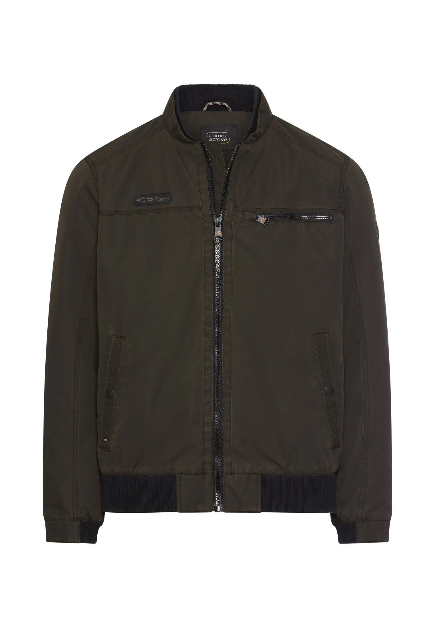 Bomberjacke mit Strickbund