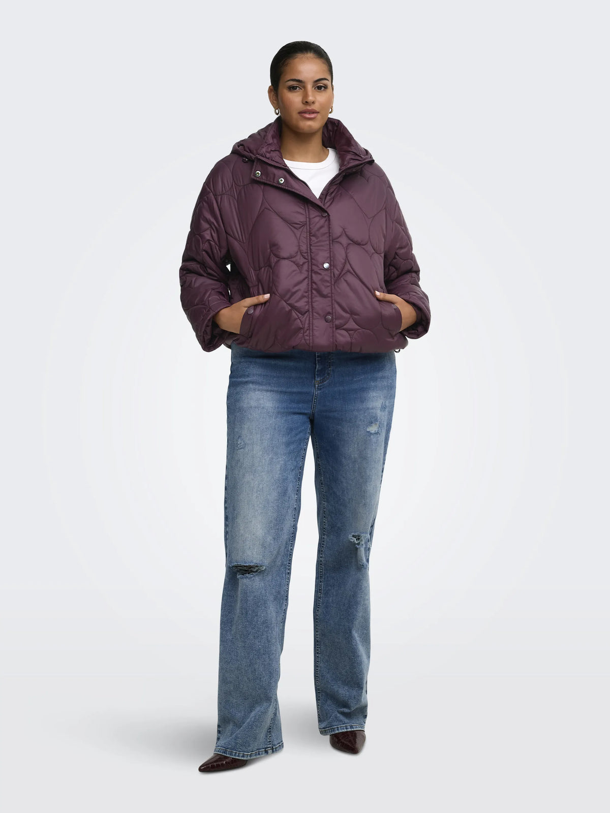 Steppjacke TAHIA mit Kapuze