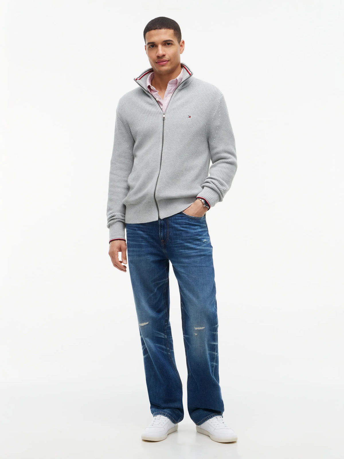 Strickjacke aus Baumwolle