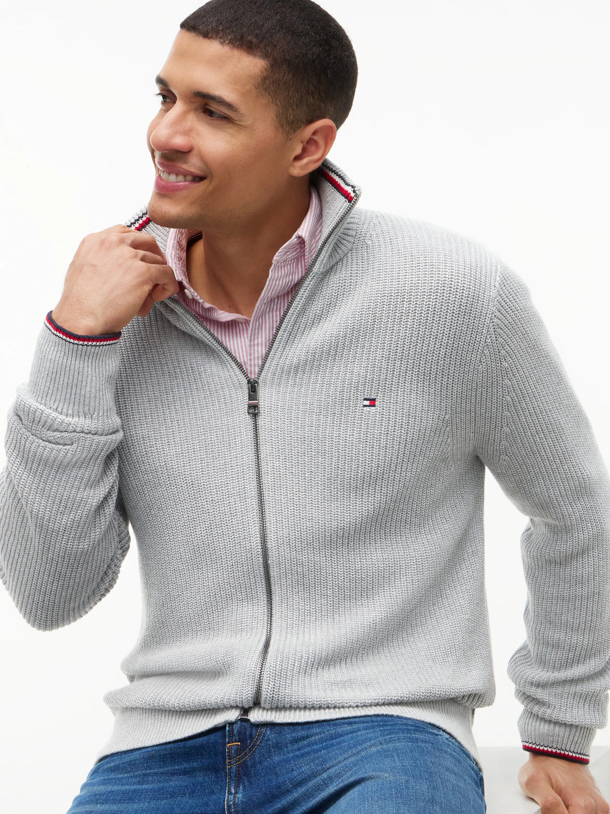 Strickjacke aus Baumwolle