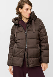 Thermo-Steppjacke mit Kapuze