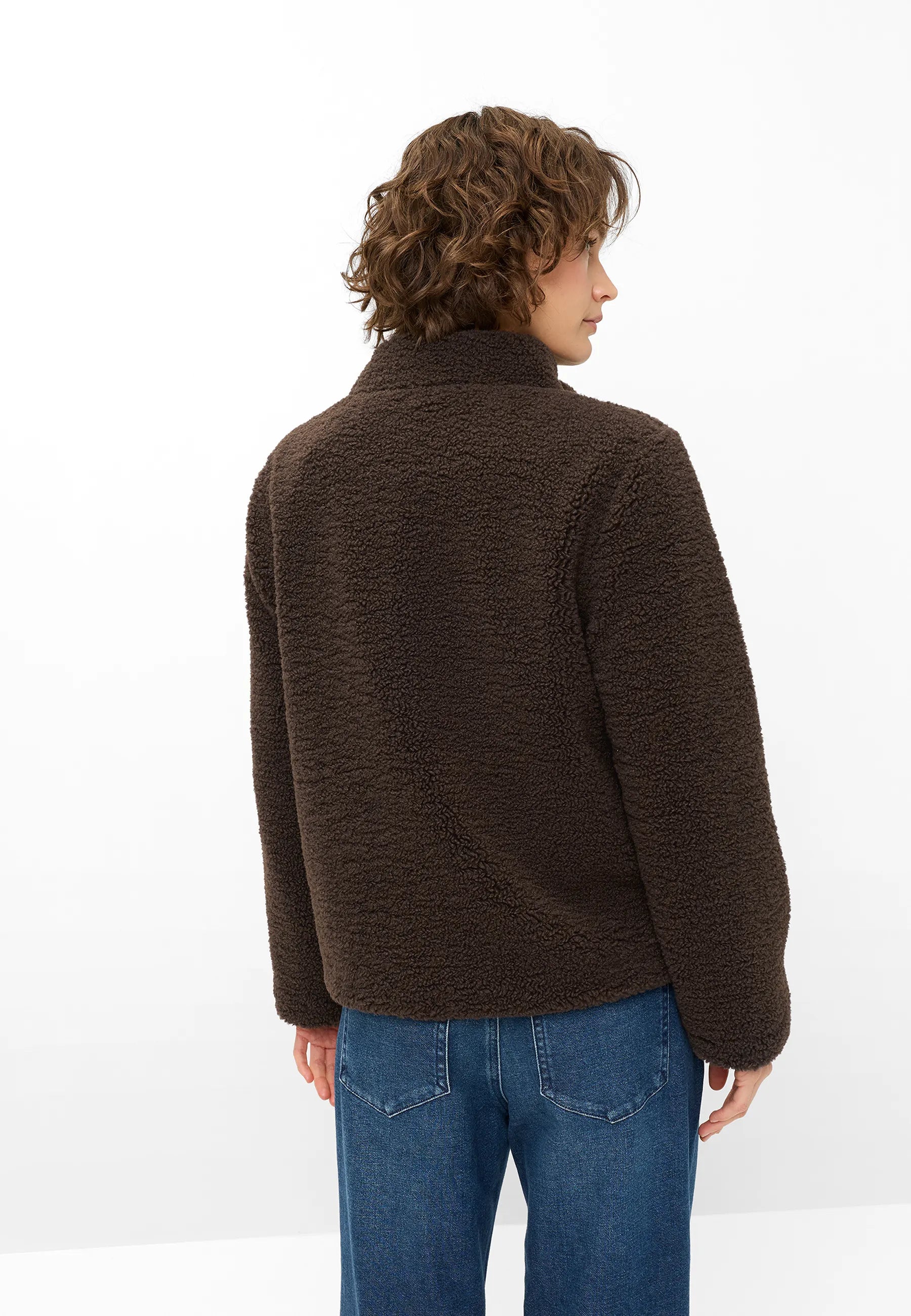 Teddyjacke AUGSBURG mit Stehkragen