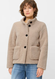 Teddyjacke AUGSBURG mit Stehkragen