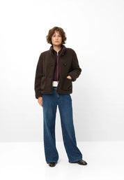 Teddyjacke AUGSBURG mit Stehkragen