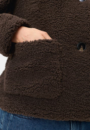 Teddyjacke AUGSBURG mit Stehkragen