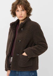 Teddyjacke AUGSBURG mit Stehkragen
