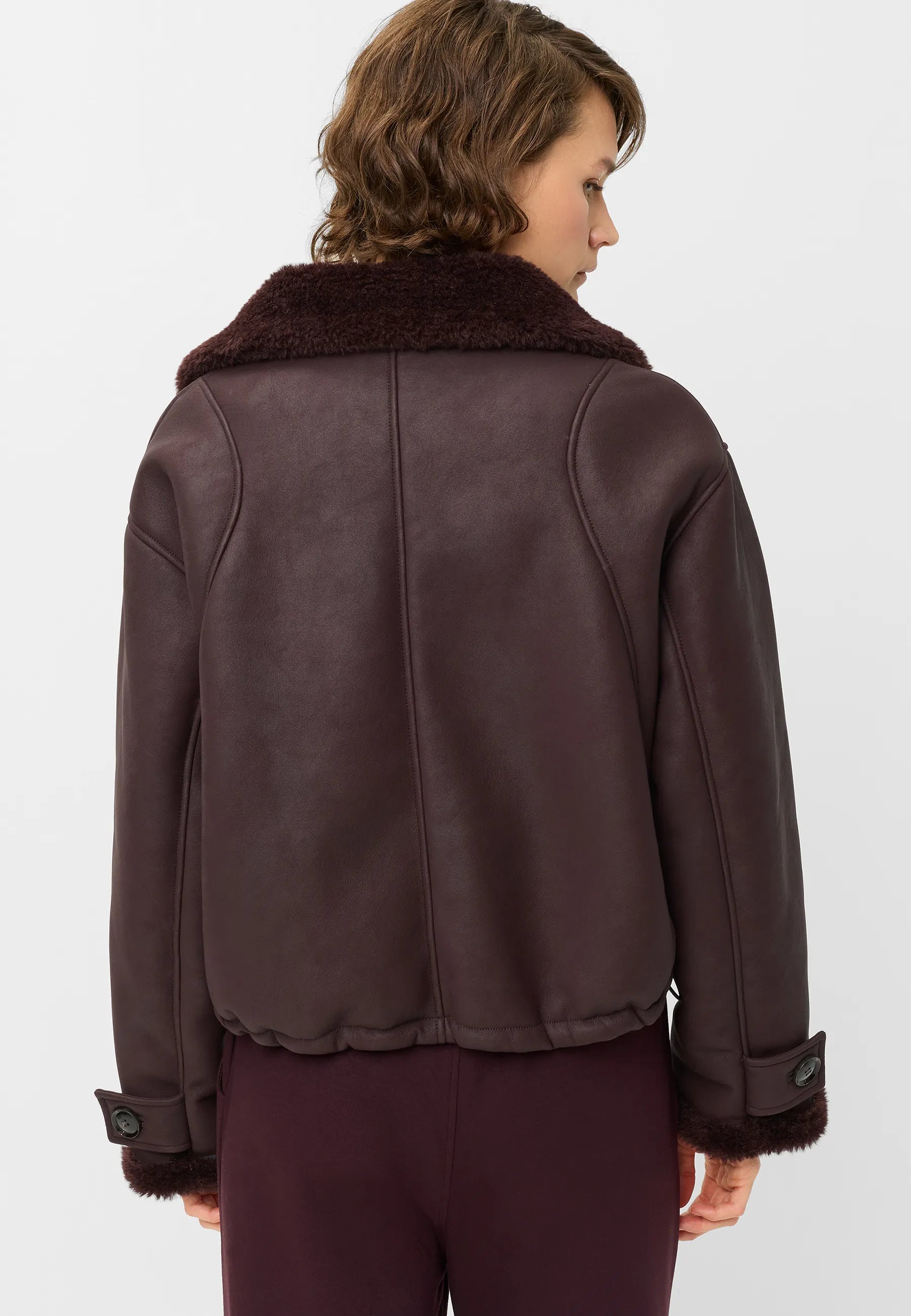 Webpelzjacke OAKLAND