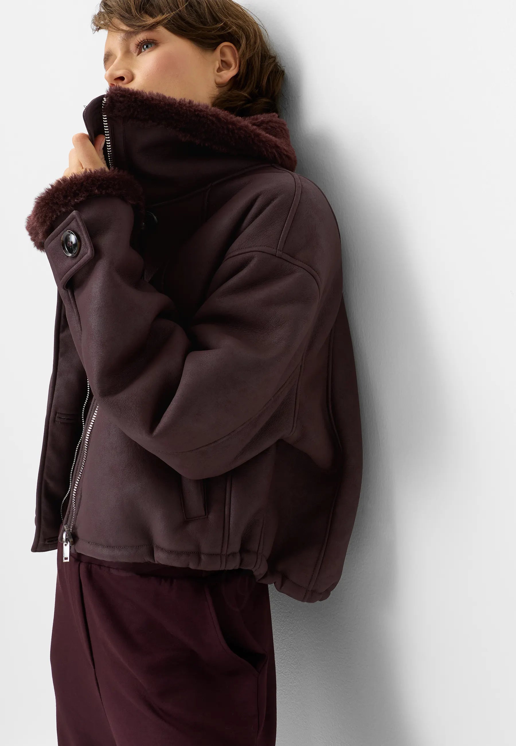 Webpelzjacke OAKLAND