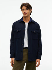 Overshirt Regular Fit aus Wollmix