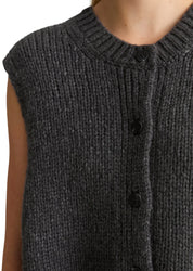 Strick-Cardigan aus Schurwoll-Mix