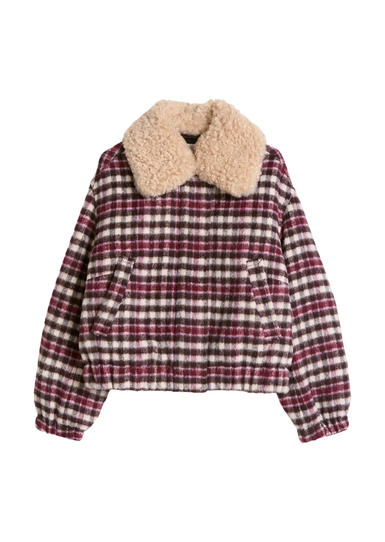 Blouson aus Wollmix