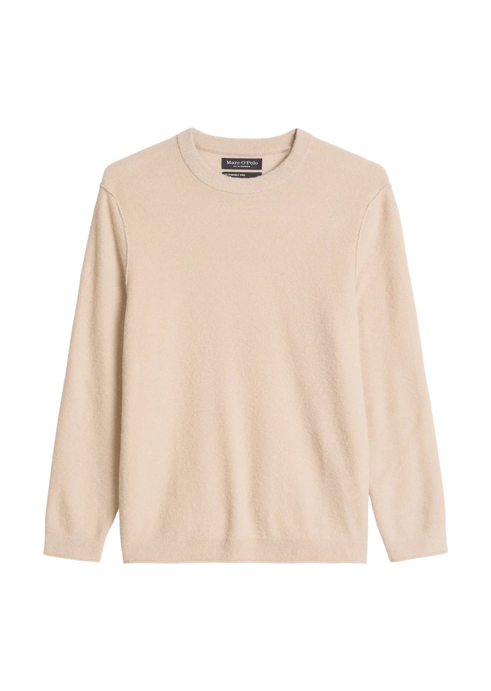 Bouclé-Strickullover Regular Fit