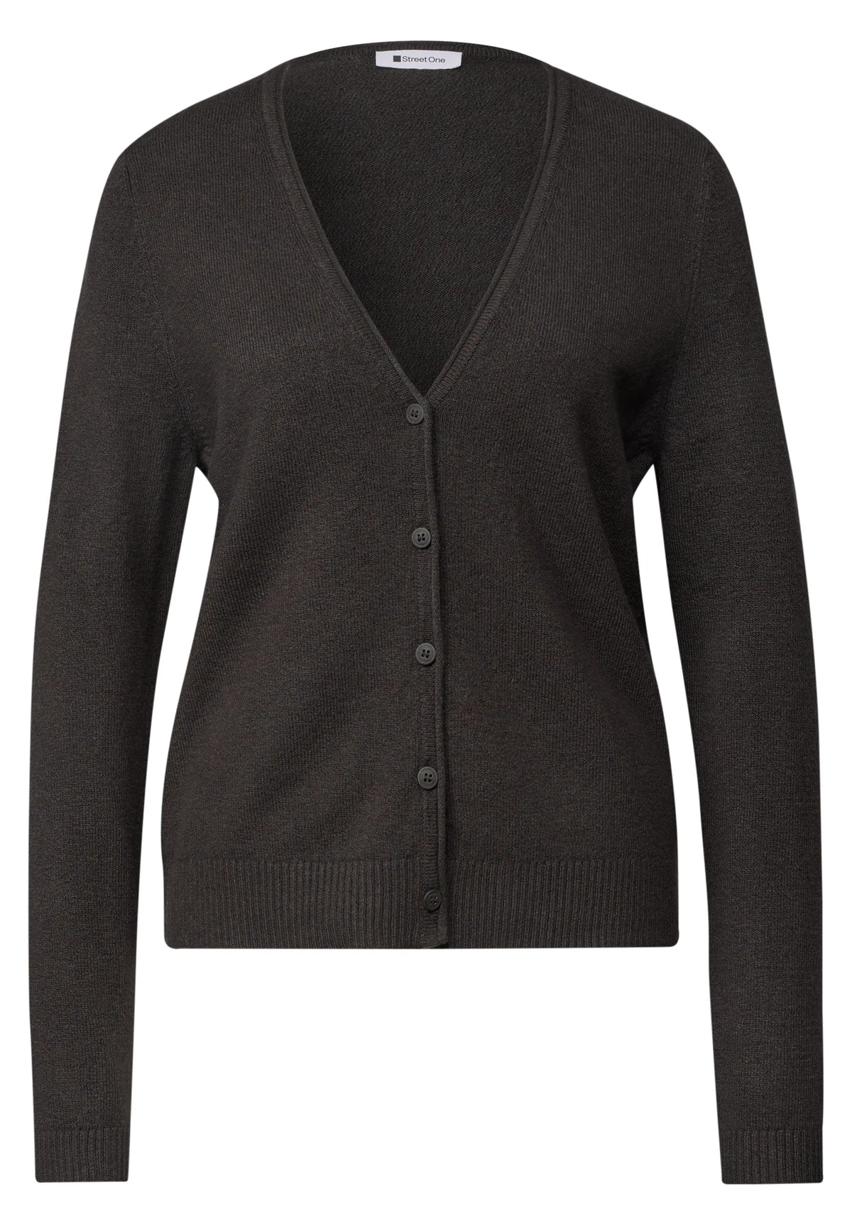Strick-Cardigan aus Baumwollmix