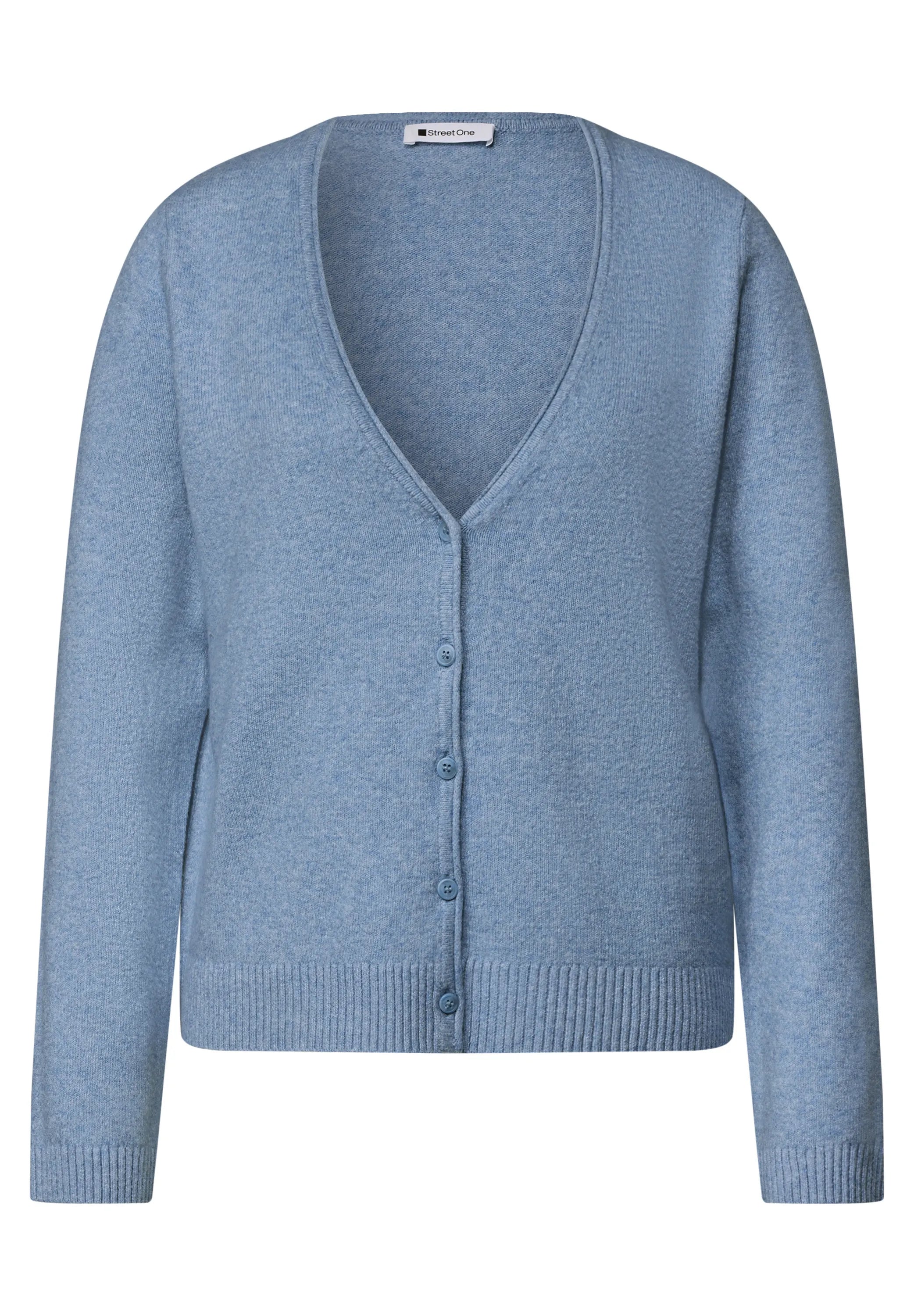 Strick-Cardigan aus Baumwollmix