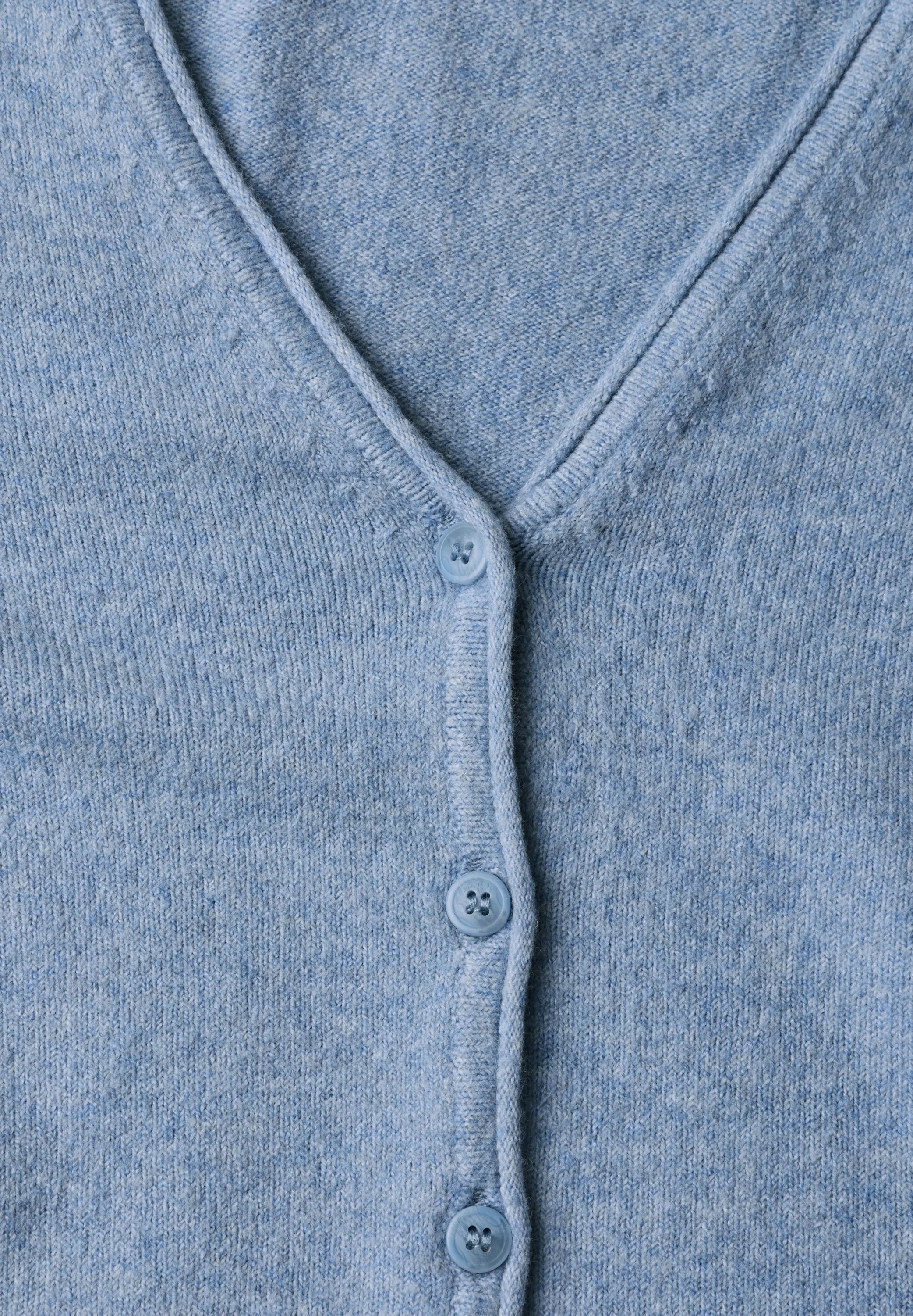 Strick-Cardigan aus Baumwollmix