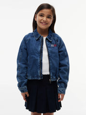 Jeansjacke aus Baumwolle