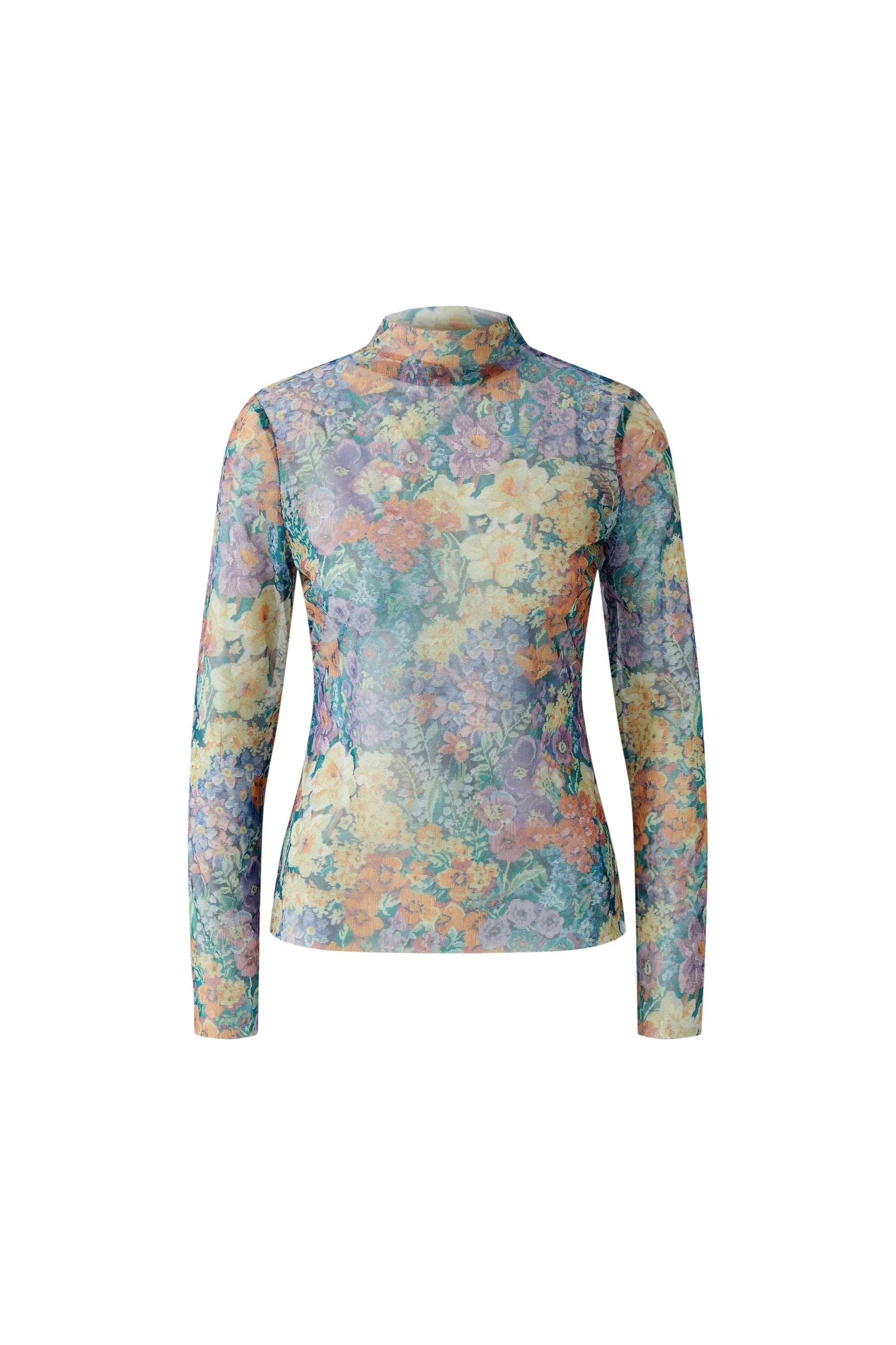 Langarmshirt aus feinem Mesh