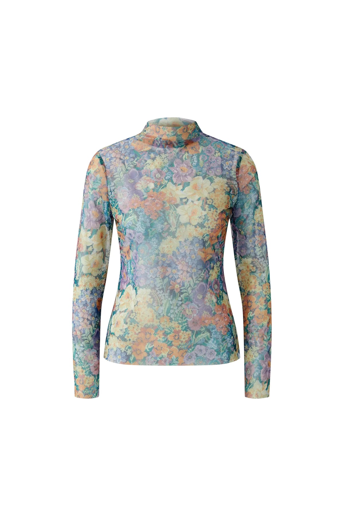 Langarmshirt aus feinem Mesh