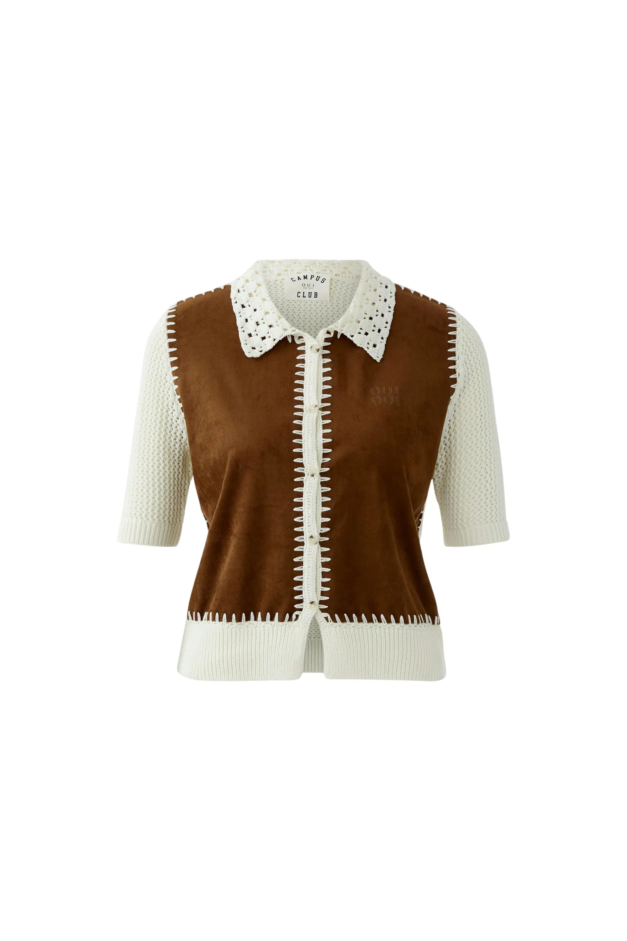 Strickjacke aus Baumwolle
