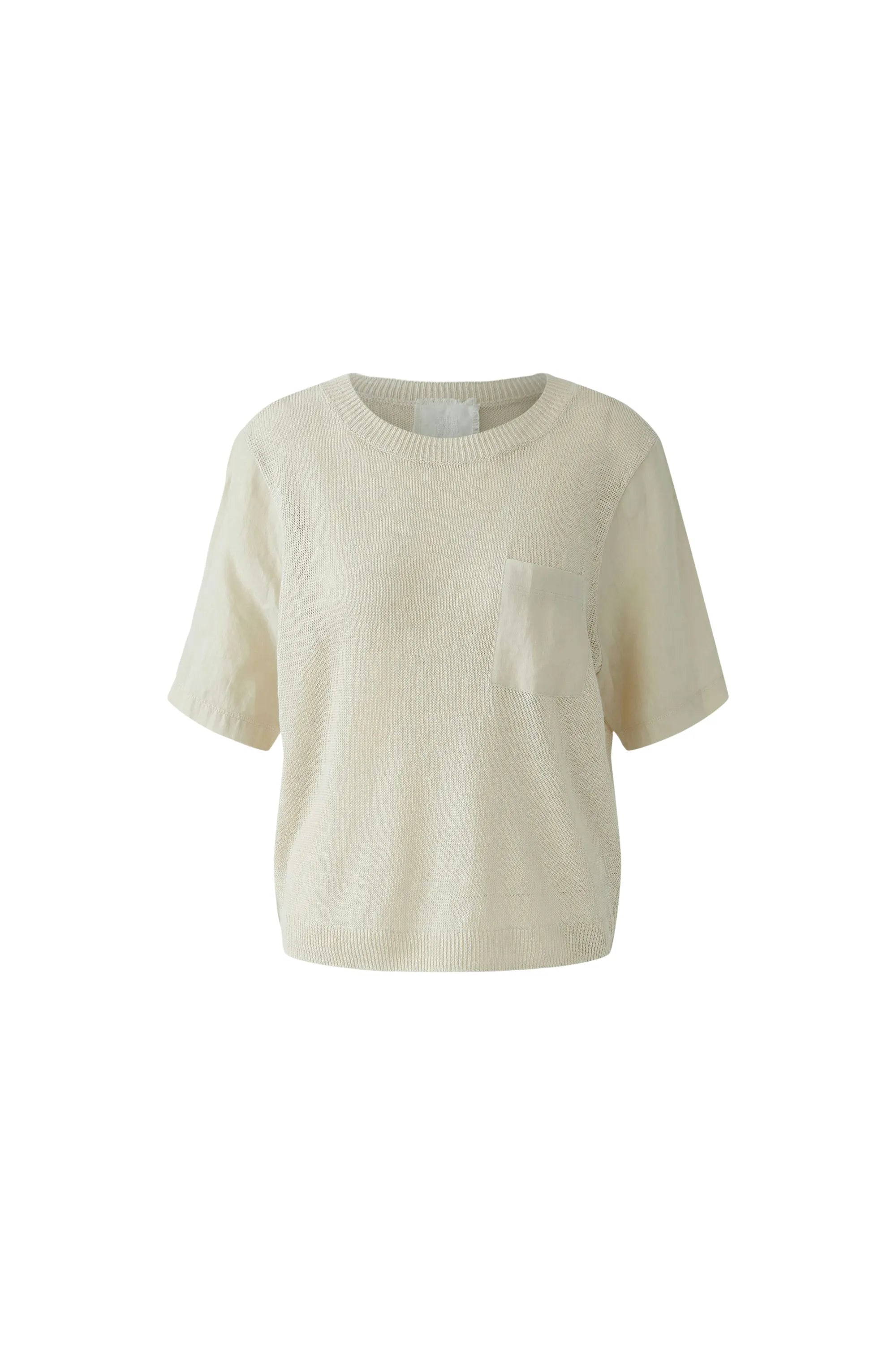 Strickpullover aus Leinen