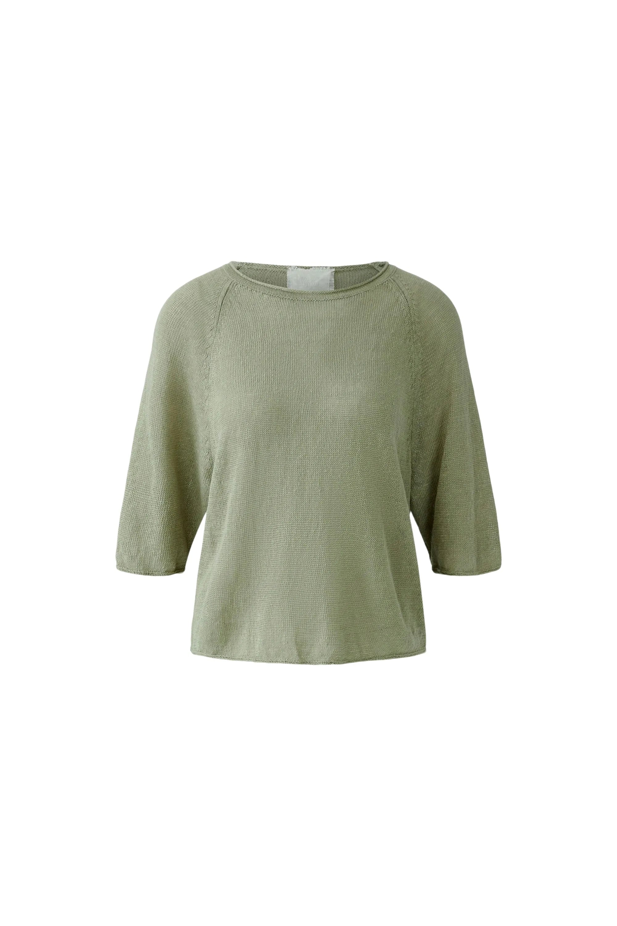 Strickpullover aus Leinen