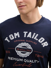 T-Shirt mit Logoprint