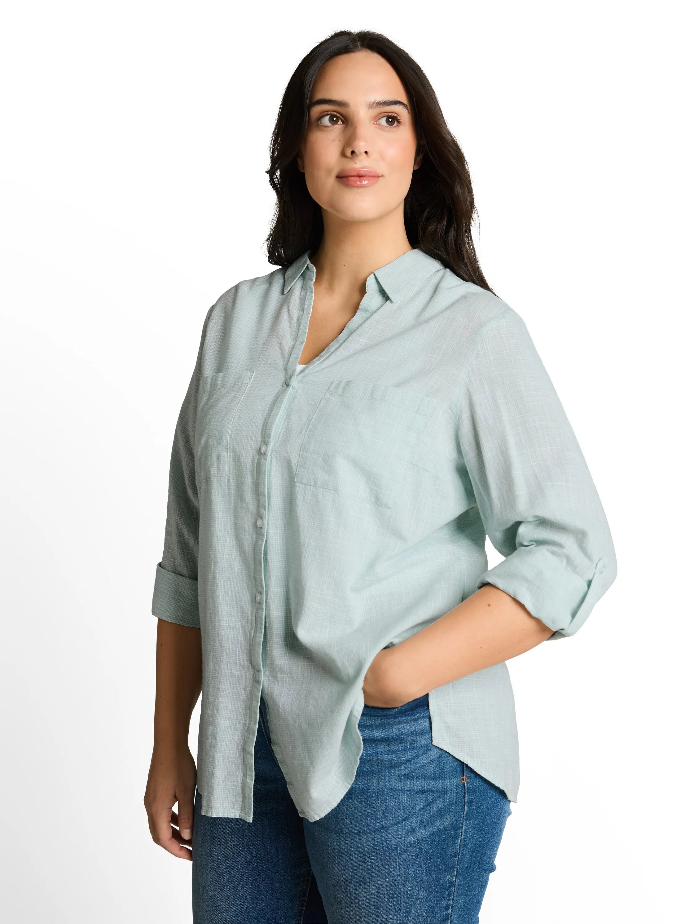 Bluse aus Baumwolle