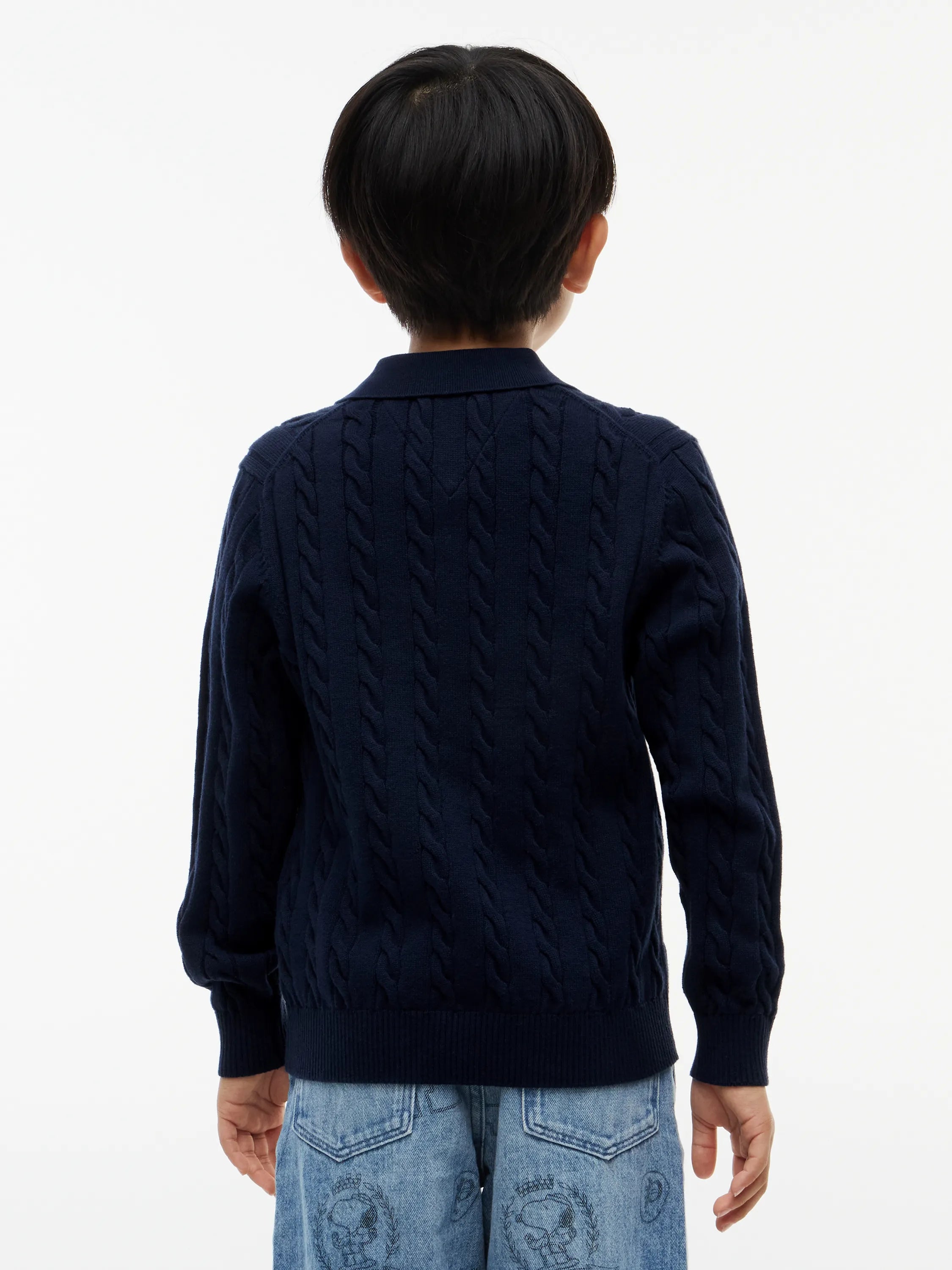 Strickpullover aus Baumwolle