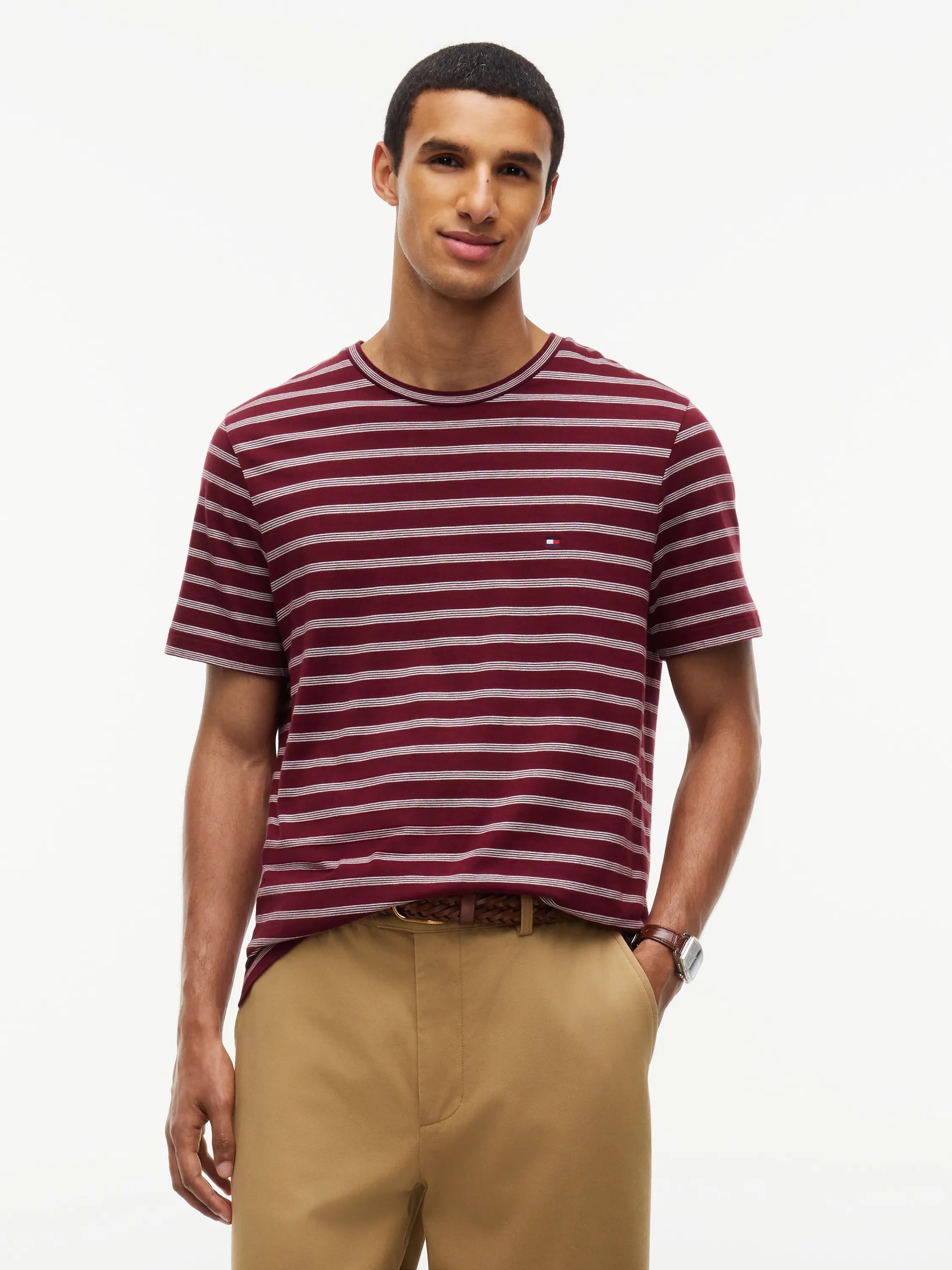 T-Shirt gestreift Regular Fit