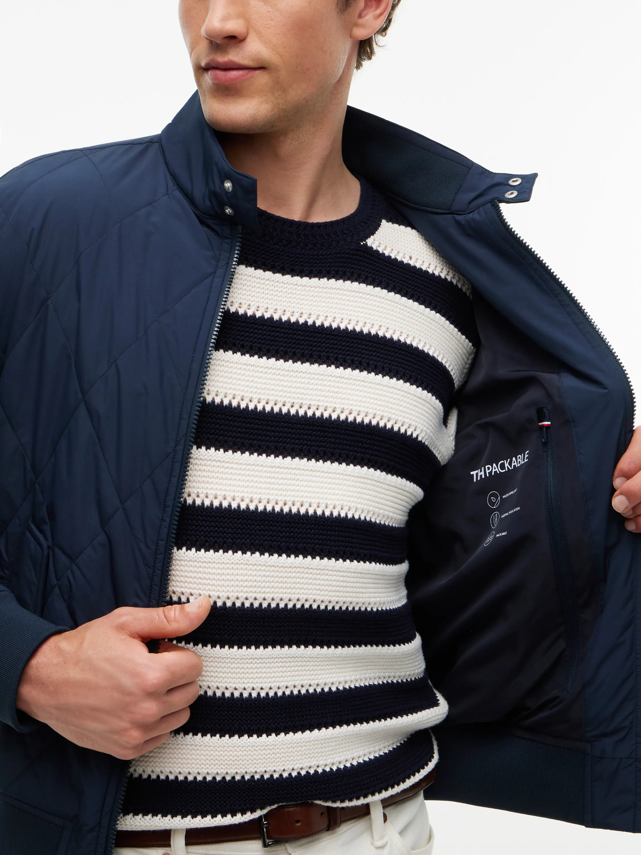 Steppjacke HARRINGTON mit Stehkragen