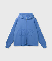 Sweatshirtjacke aus Baumwollmix