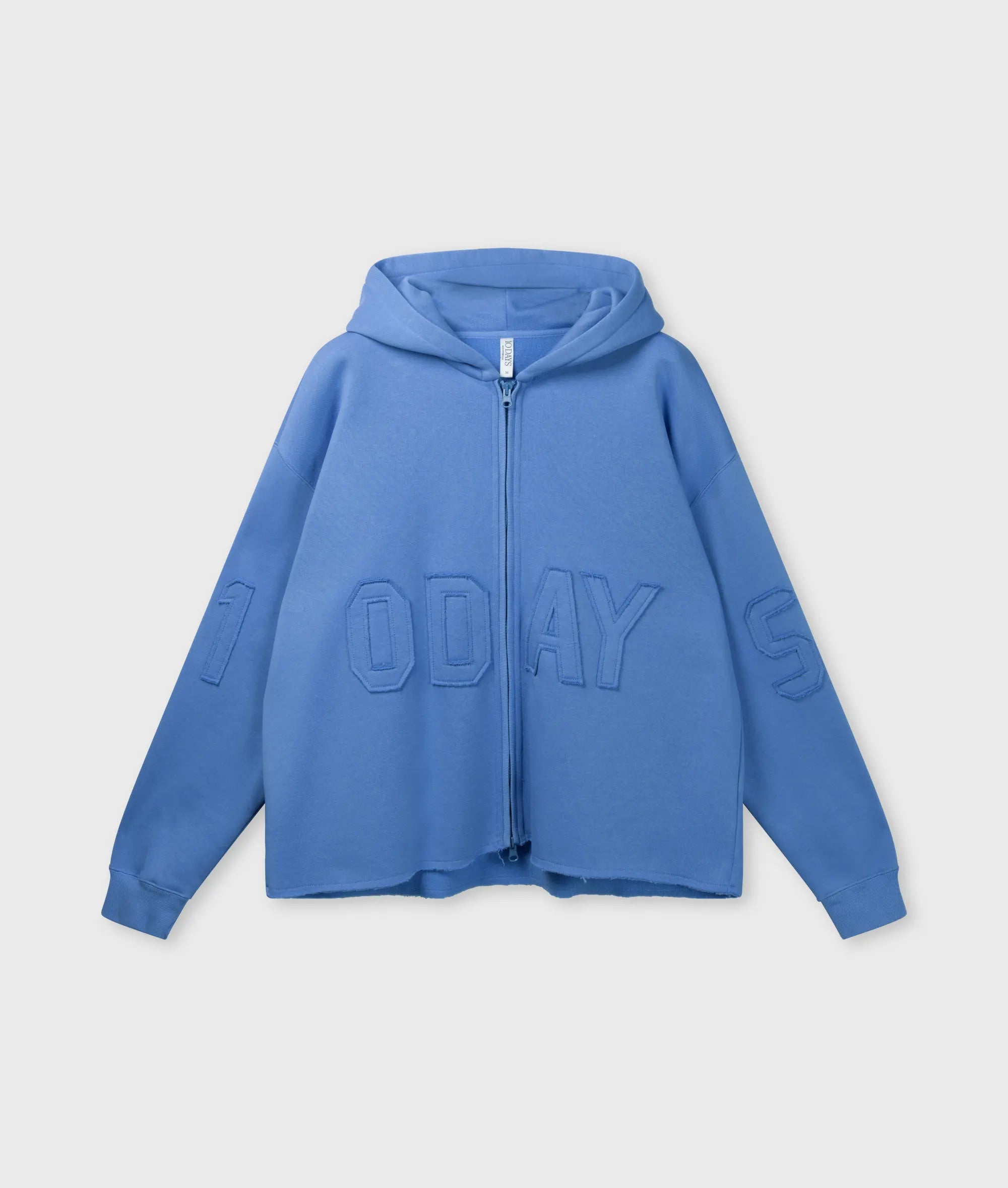 Sweatshirtjacke aus Baumwollmix
