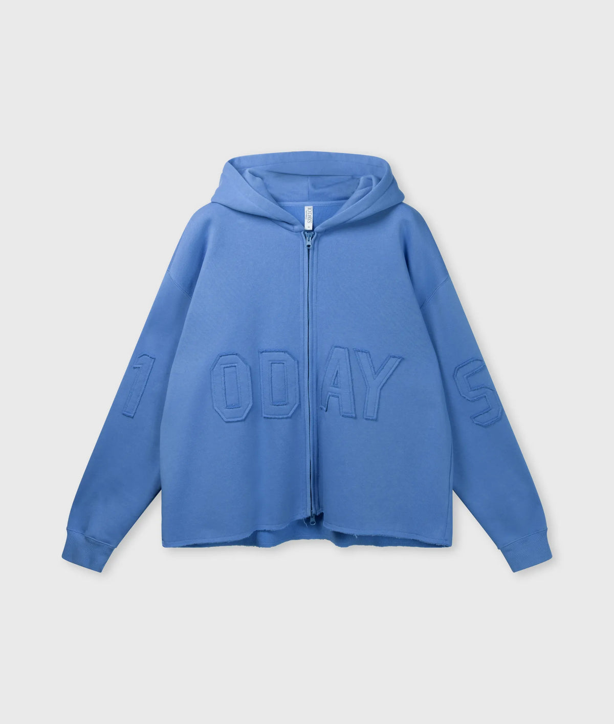 Sweatshirtjacke aus Baumwollmix