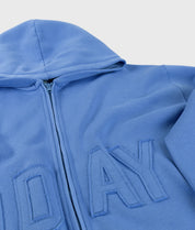 Sweatshirtjacke aus Baumwollmix