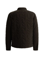 Overshirt mit Cord-Steppmuster