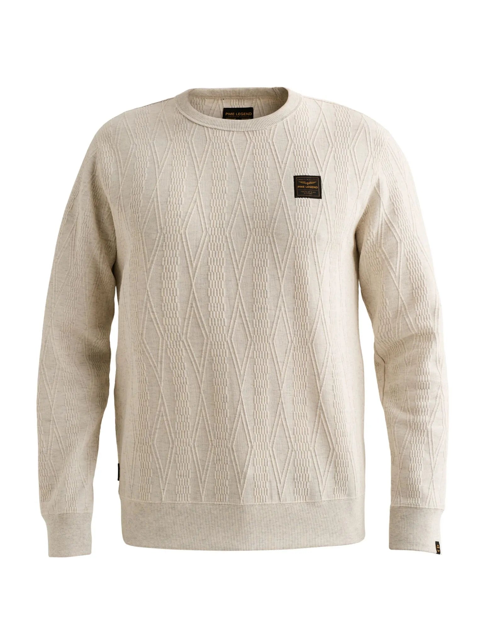 Strickpullover mit Allover-Jaquardmuster