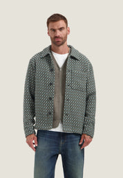 Overshirt aus Wollmix