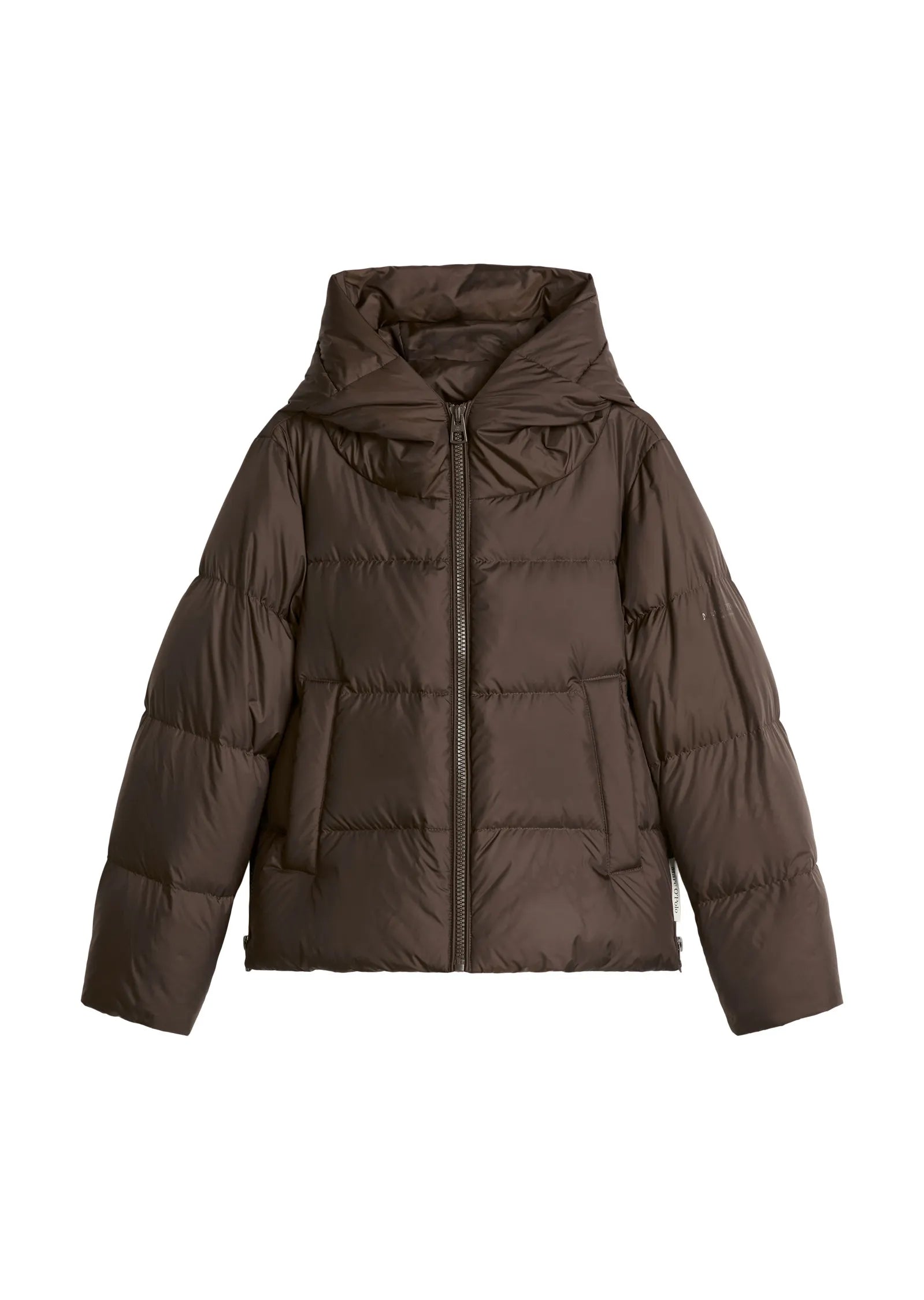 Daunenjacke mit Kapuze