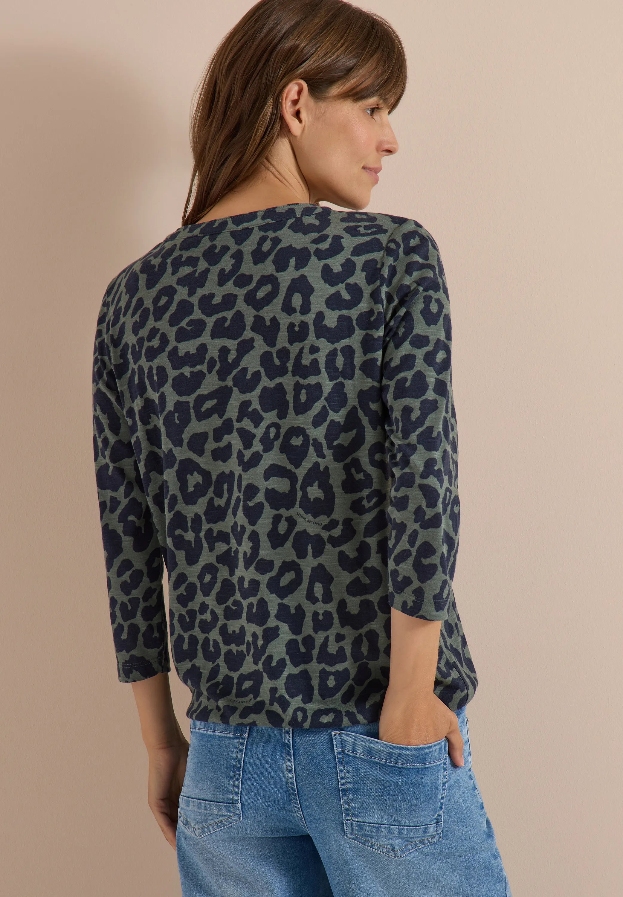 Langarmshirt aus Baumwollmix
