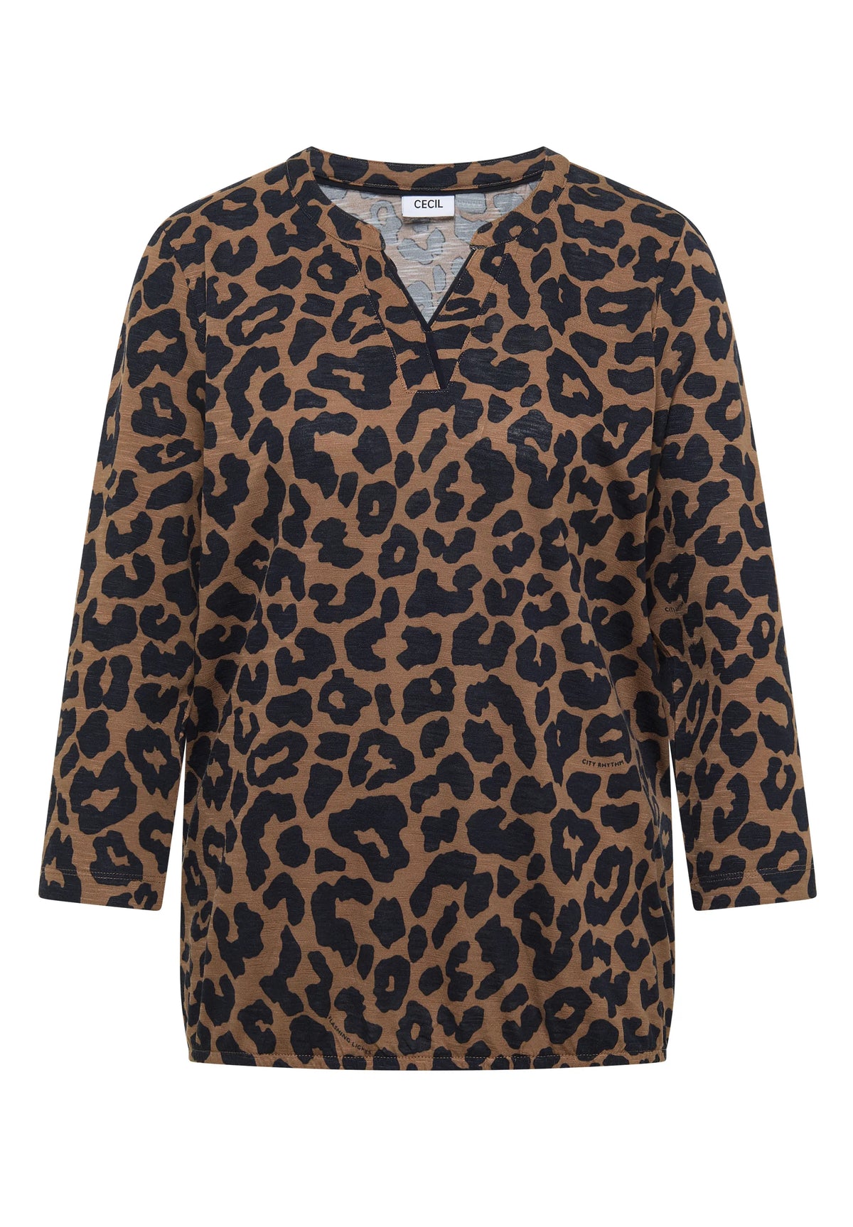 Langarmshirt aus Baumwollmix