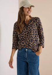 Langarmshirt aus Baumwollmix