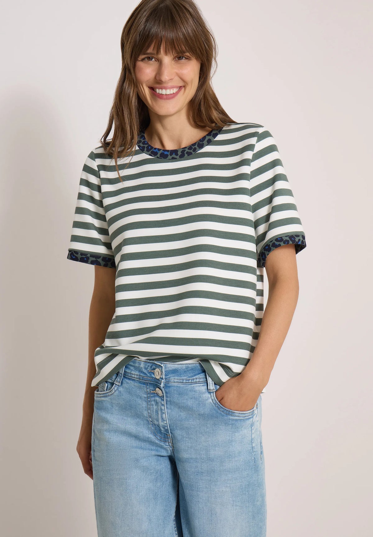 T-Shirt mit Rundhalsausschnitt