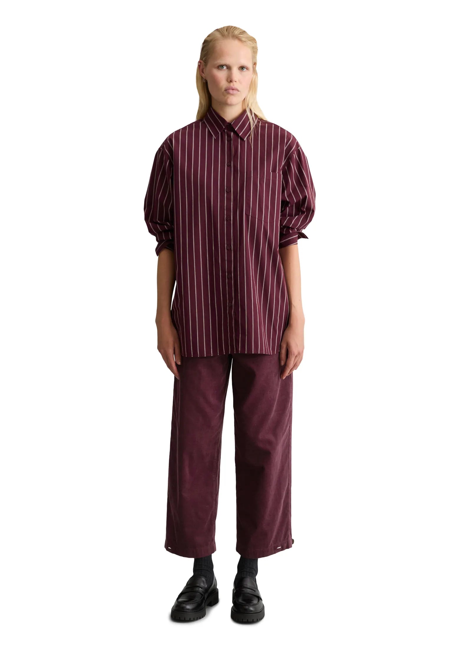 Bluse gestreift Loose-Fit