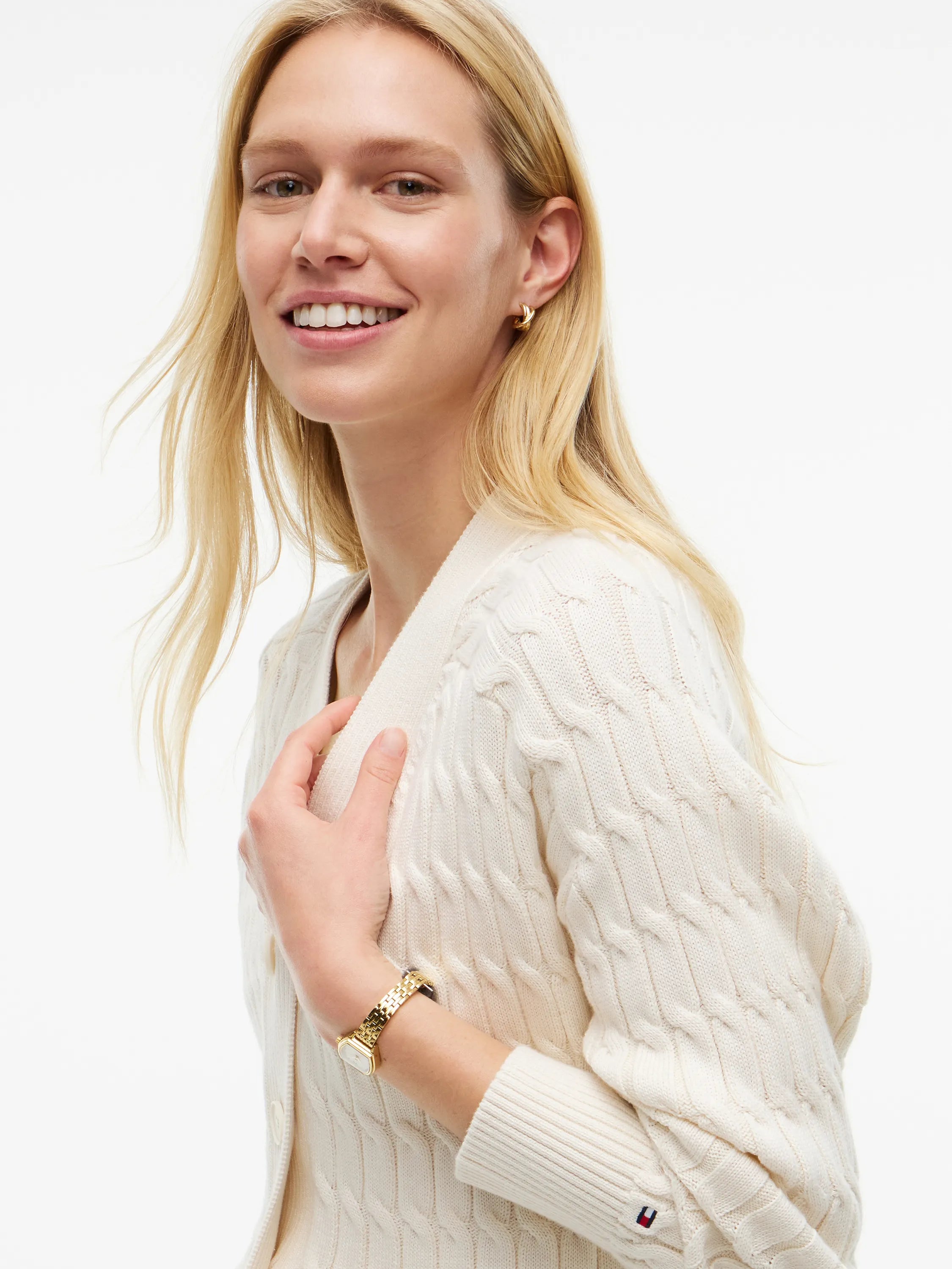 Strickjacke aus Baumwolle