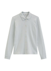 Langarm Poloshirt