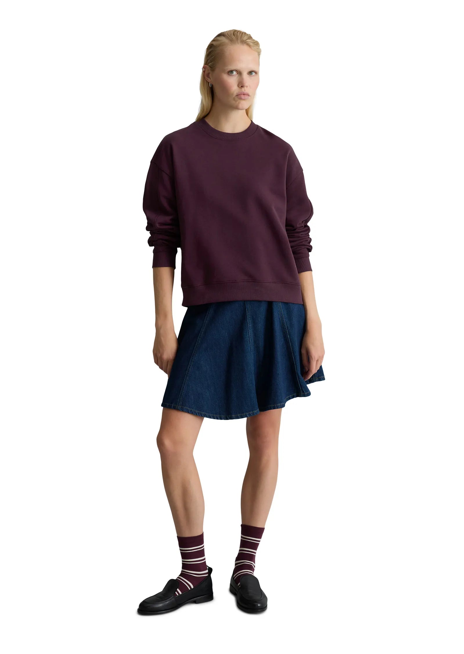 Sweatshirt aus Baumwolle
