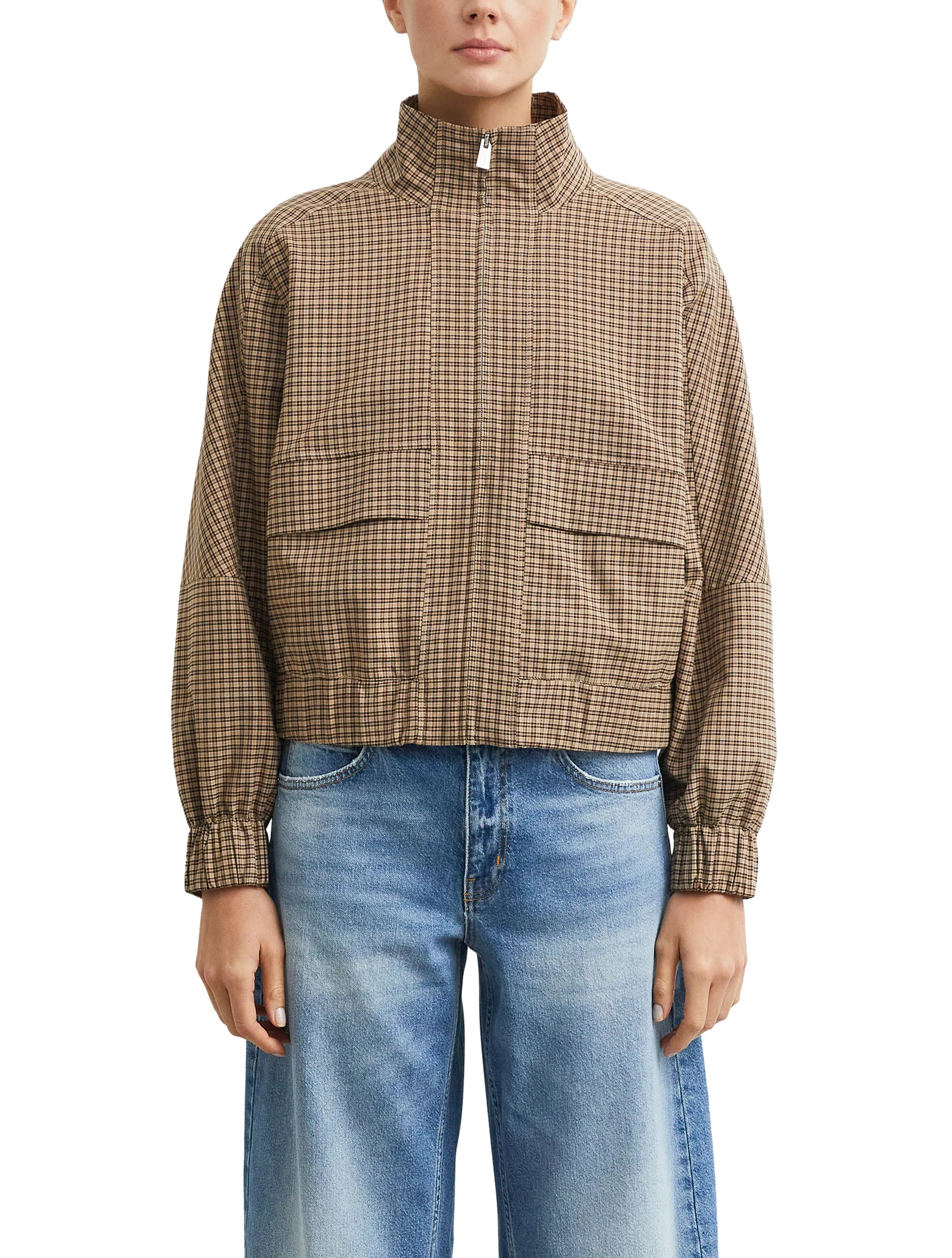 Blouson mit Stehkragen